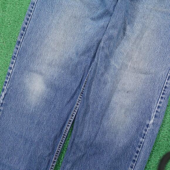 Vintage Levis 550 Jeans 38x34 (37x32.5) Blue Denim Relaxed Fit Tapered Made USA - Picture 3 of 13